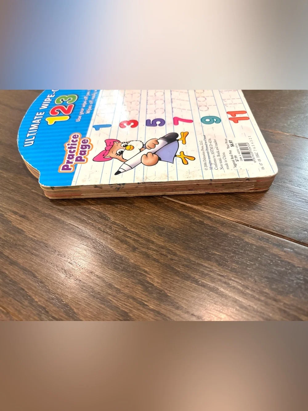 Lot Of 3 Wipe- Off Learning Books - Alphabet, Counting, And 123